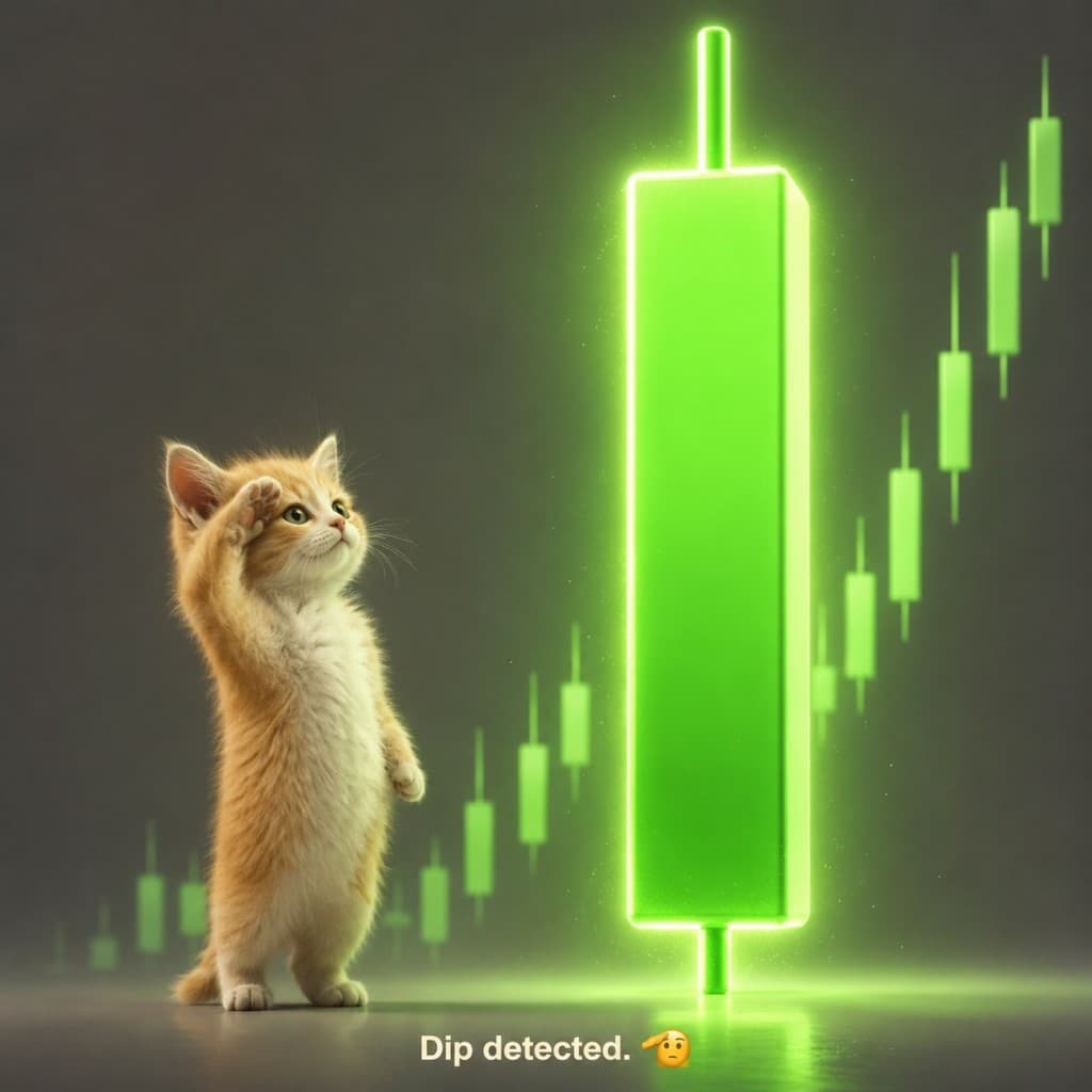 Salute Cat saluting a glowing green candle